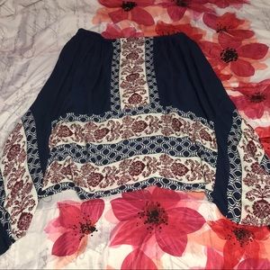 Cato Print Skirt (XL)